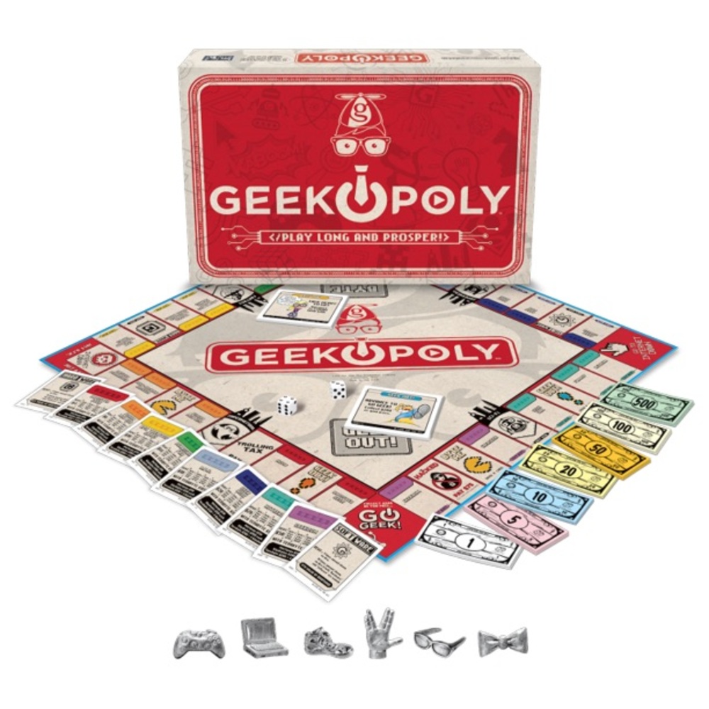 Geek-opoly Board Game